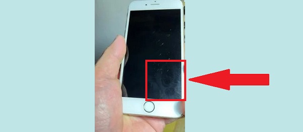 [Caught sick] iPhone screen appears blurred circle Picture 7